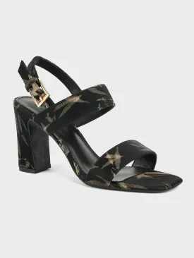 Womens "MINU" Block Heels Sandals