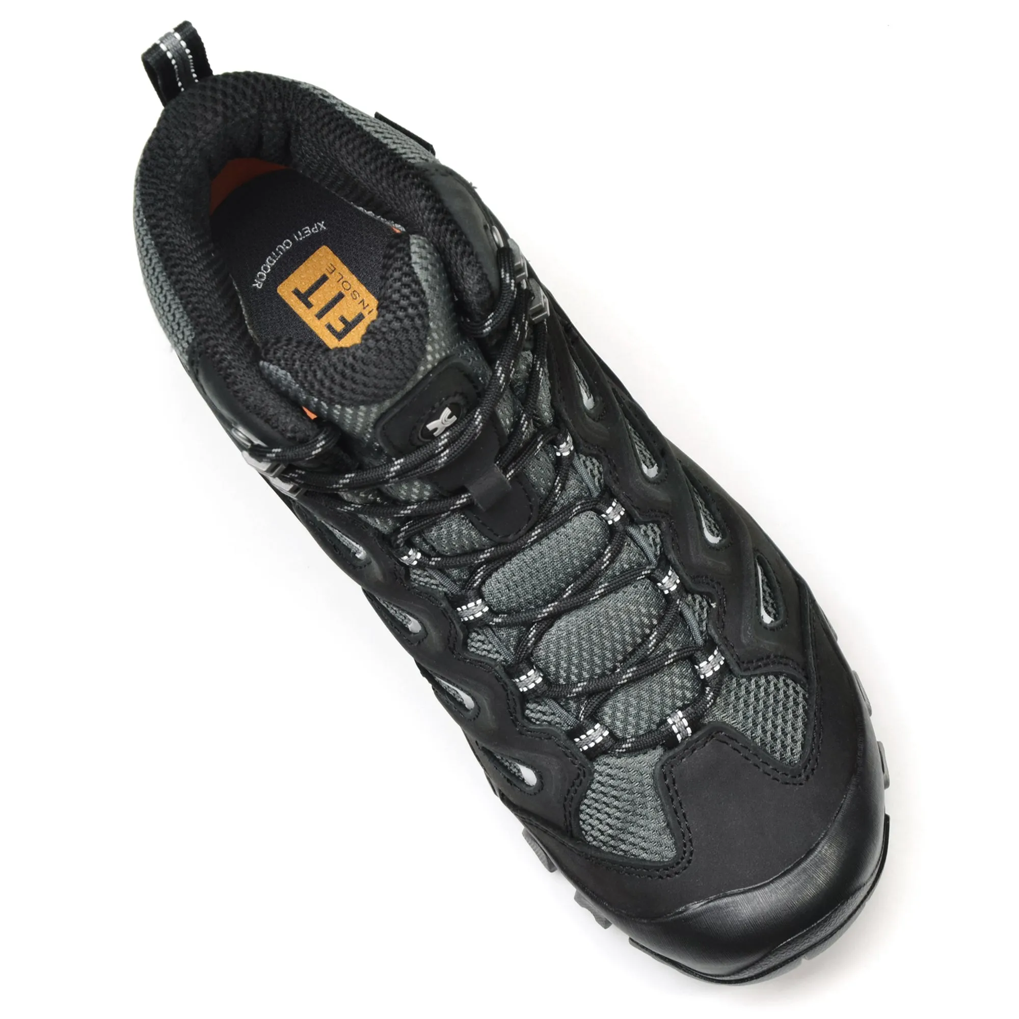 XPETI Men's Pathfinder MID Waterproof Leather Hiking Boots
