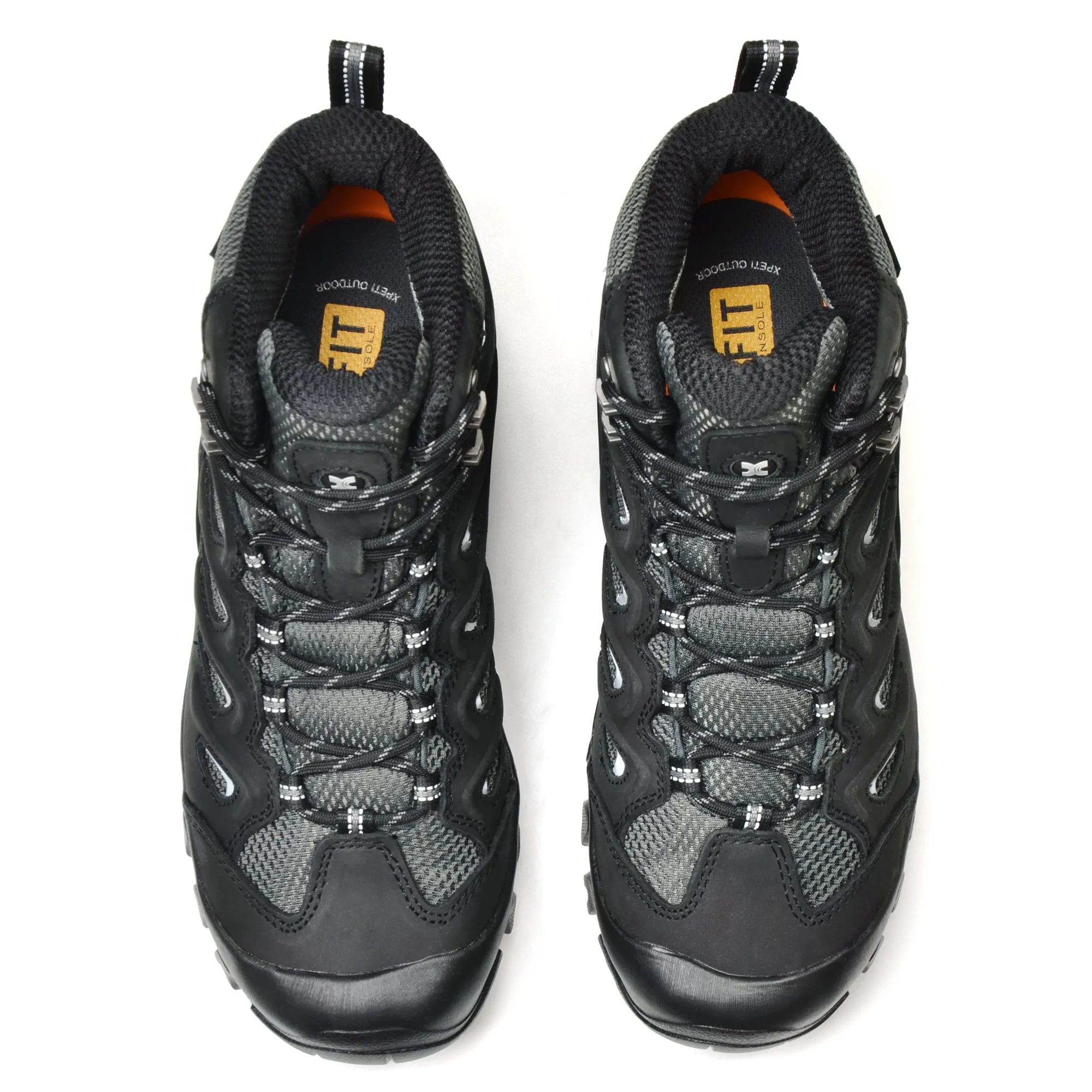 XPETI Men's Pathfinder MID Waterproof Leather Hiking Boots